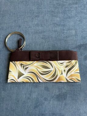 Braciano Woman’s Wristlet Clutch Purse Small Metal Rings Retro Bow Y2K Party